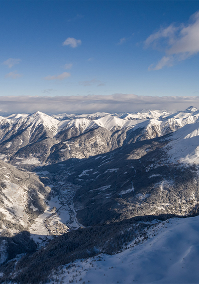 Dorfgastein im Winter Hotel Burblick